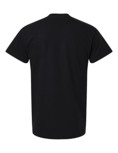 Playera Cuello Redondo 100% Algodón (4 vistas)