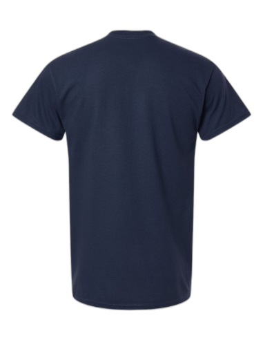 Playera Cuello Redondo 100% Algodón (4 vistas)