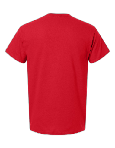 Playera Cuello Redondo 100% Algodón (4 vistas)