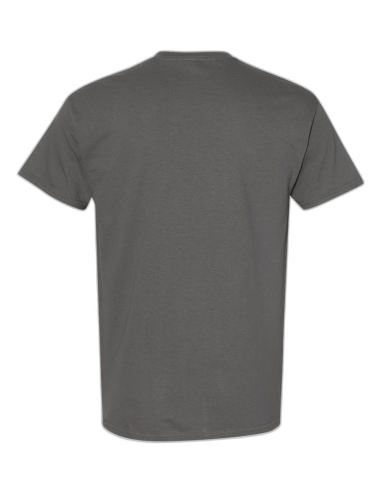 Playera Cuello Redondo 100% Algodón (4 vistas)