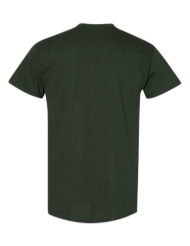 Playera Cuello Redondo 100% Algodón (4 vistas)