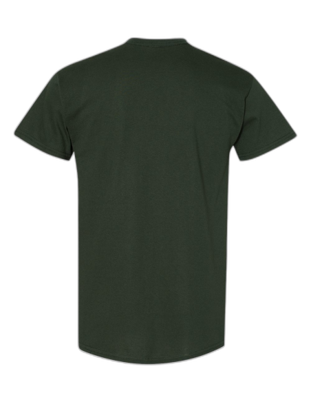 Playera Cuello Redondo 100% Algodón (4 vistas)