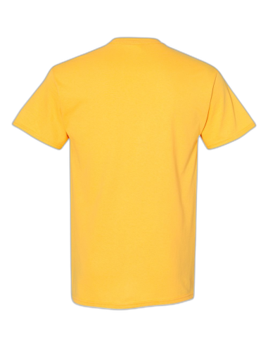Playera Cuello Redondo 100% Algodón (4 vistas)