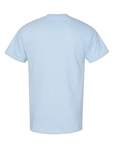 Playera Cuello Redondo 100% Algodón (4 vistas)