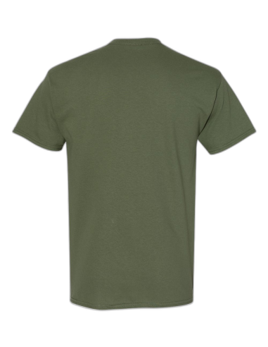 Playera Cuello Redondo 100% Algodón (4 vistas)