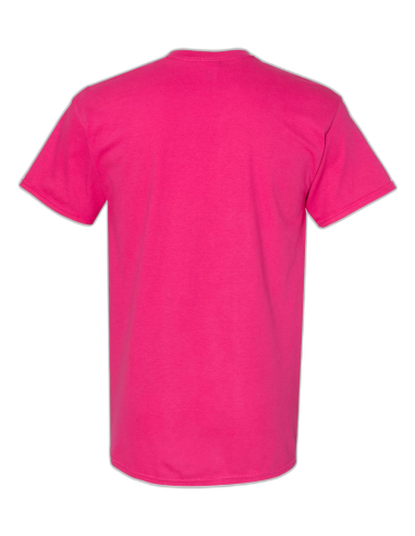 Playera Cuello Redondo 100% Algodón (4 vistas)