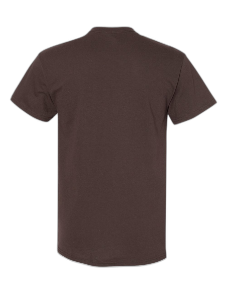 Playera Cuello Redondo 100% Algodón (4 vistas)